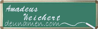 Amadeus Weichert Visitenkarte